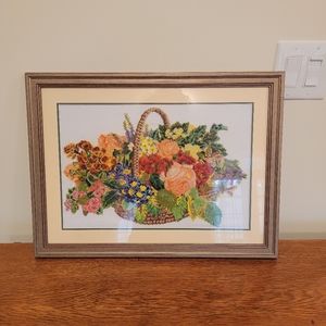 Very beautiful handmade cross-stitch pictures.